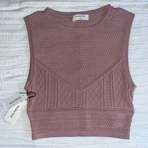 NWT Aritzia Babaton Pointelle Tank
